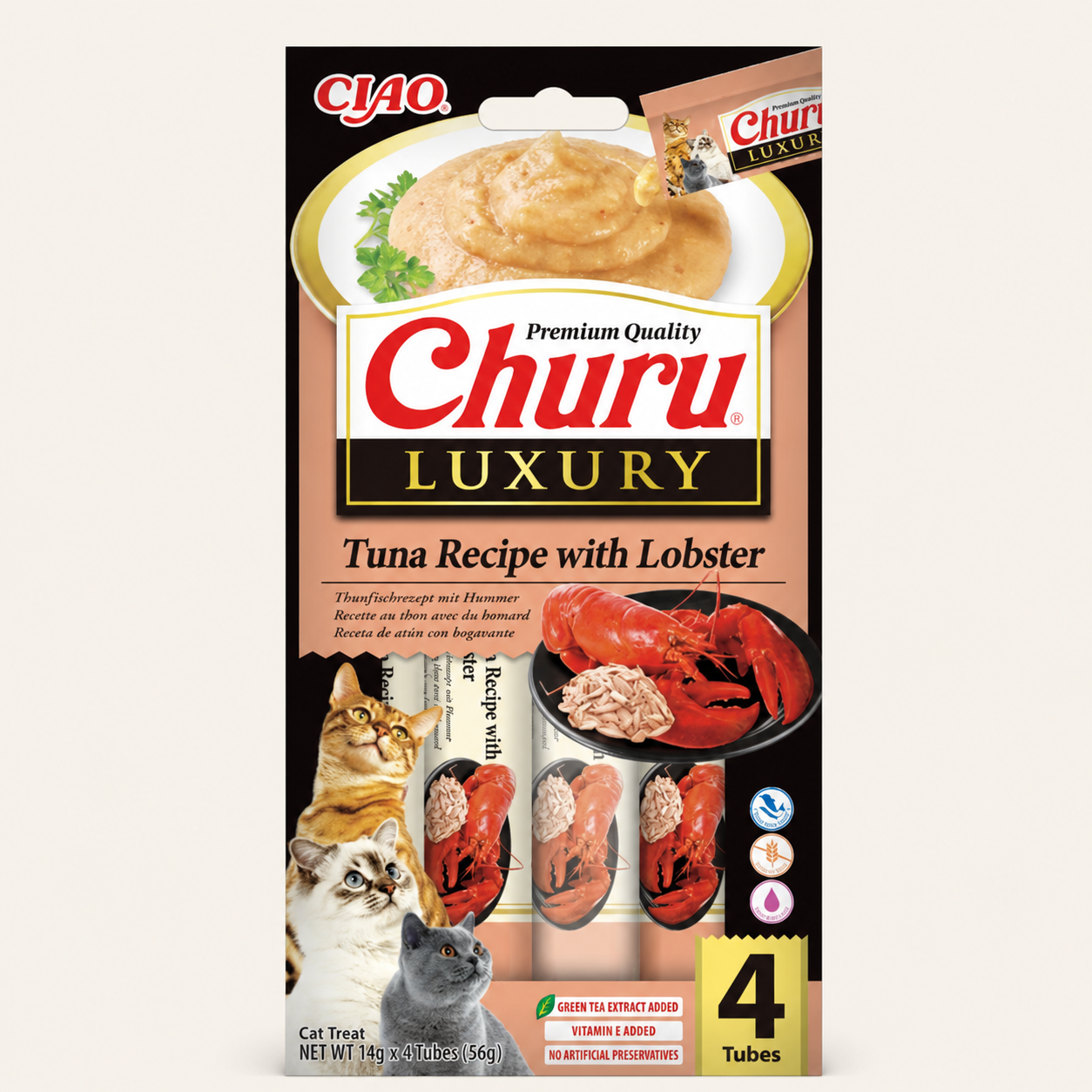 INABA Churu Luxury Pollo con Carne Wagyu