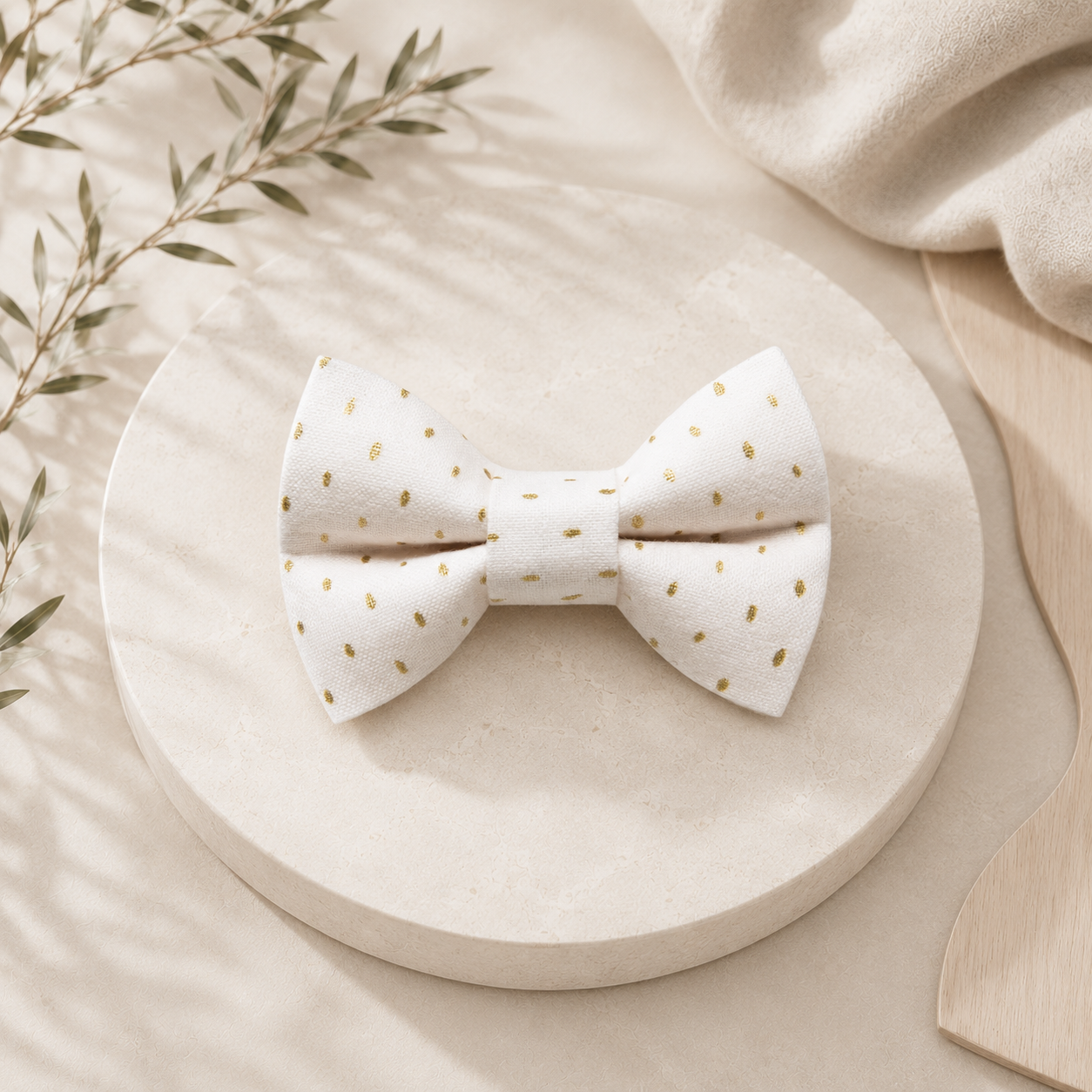 Pajarita Blush para Collar