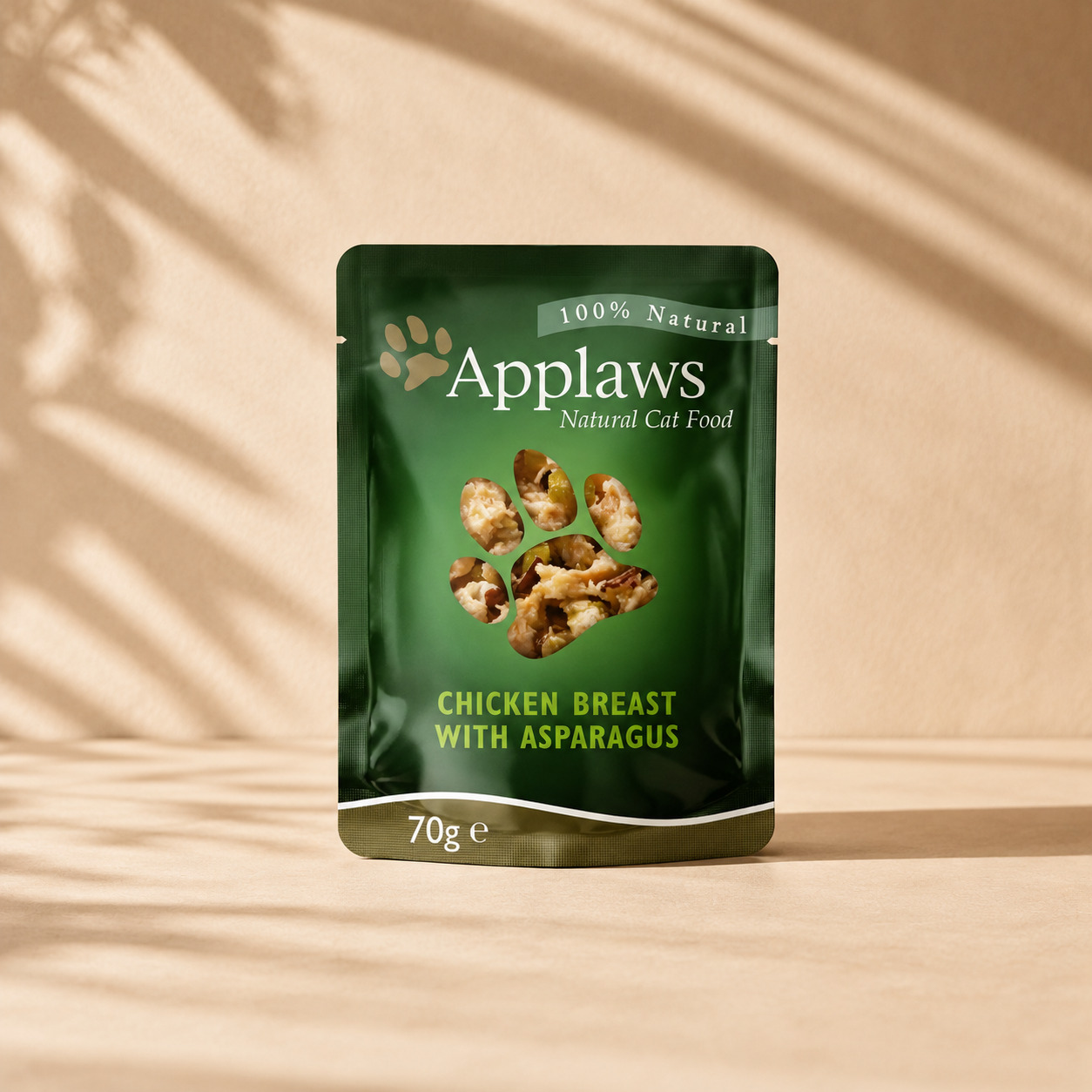 Applaws Pechuga de Pollo con Espárragos · 70 g