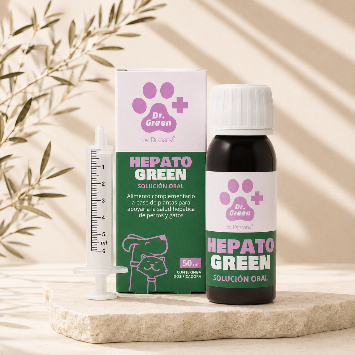 HepatoGreen – Oral solution for liver function in cats 50 ml
