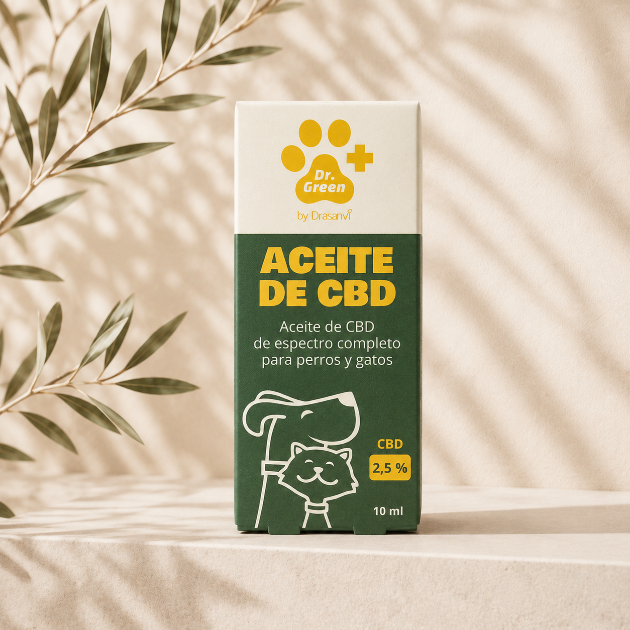 CBD Oil 2.5% for cats 10ml