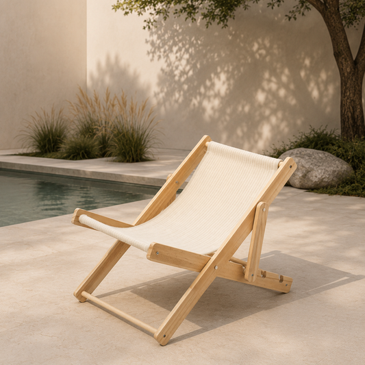 Sillón Felino Lounge de Madera Maciza