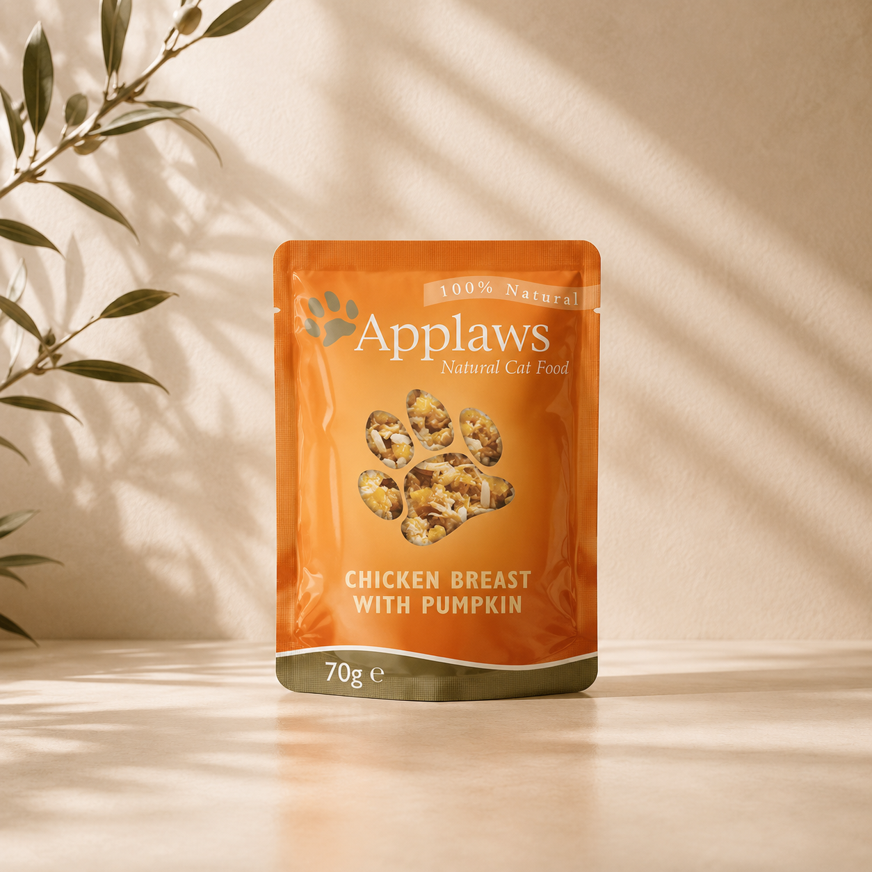 Applaws Pechuga de Pollo con Calabaza · 70 g