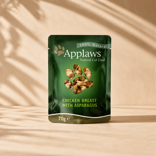 Applaws Pechuga de Pollo con Espárragos · 70 g