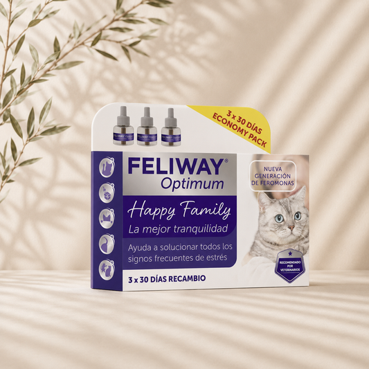 FELIWAY® Optimum Pack 3 Refills 48 ml | Cat Anti-Stress