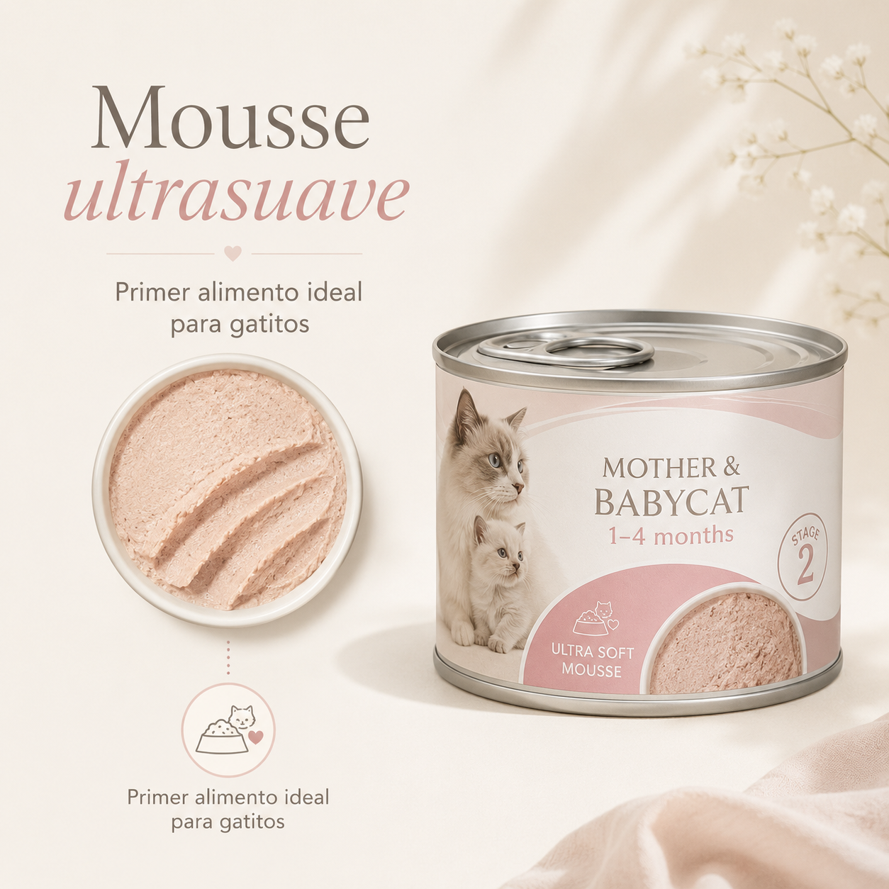 Royal Canin Mother & Babycat Mousse 195 g x 12 | Cat and Kittens