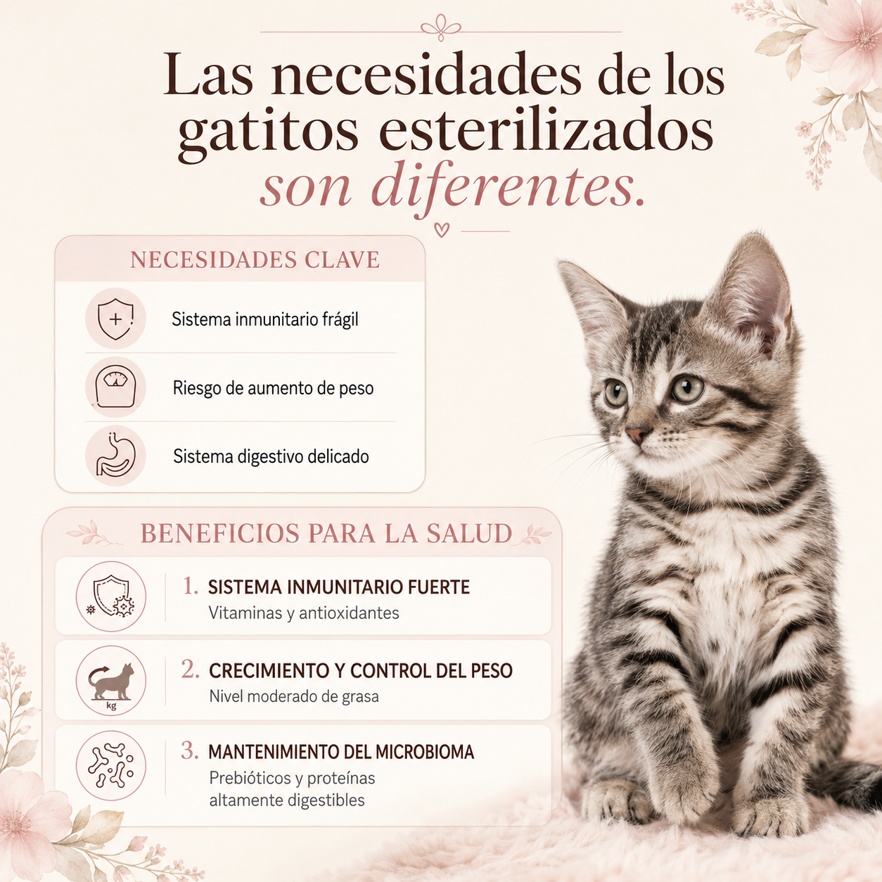 Royal Canin Kitten Sterilised 2 kg | Cat Food for Kittens 6 to 12 Months