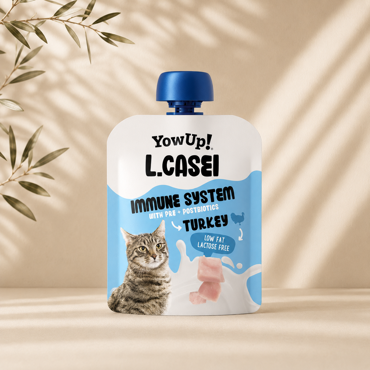 YowUp! L.Casei for Cats with Turkey, Prebiotics and Postbiotics