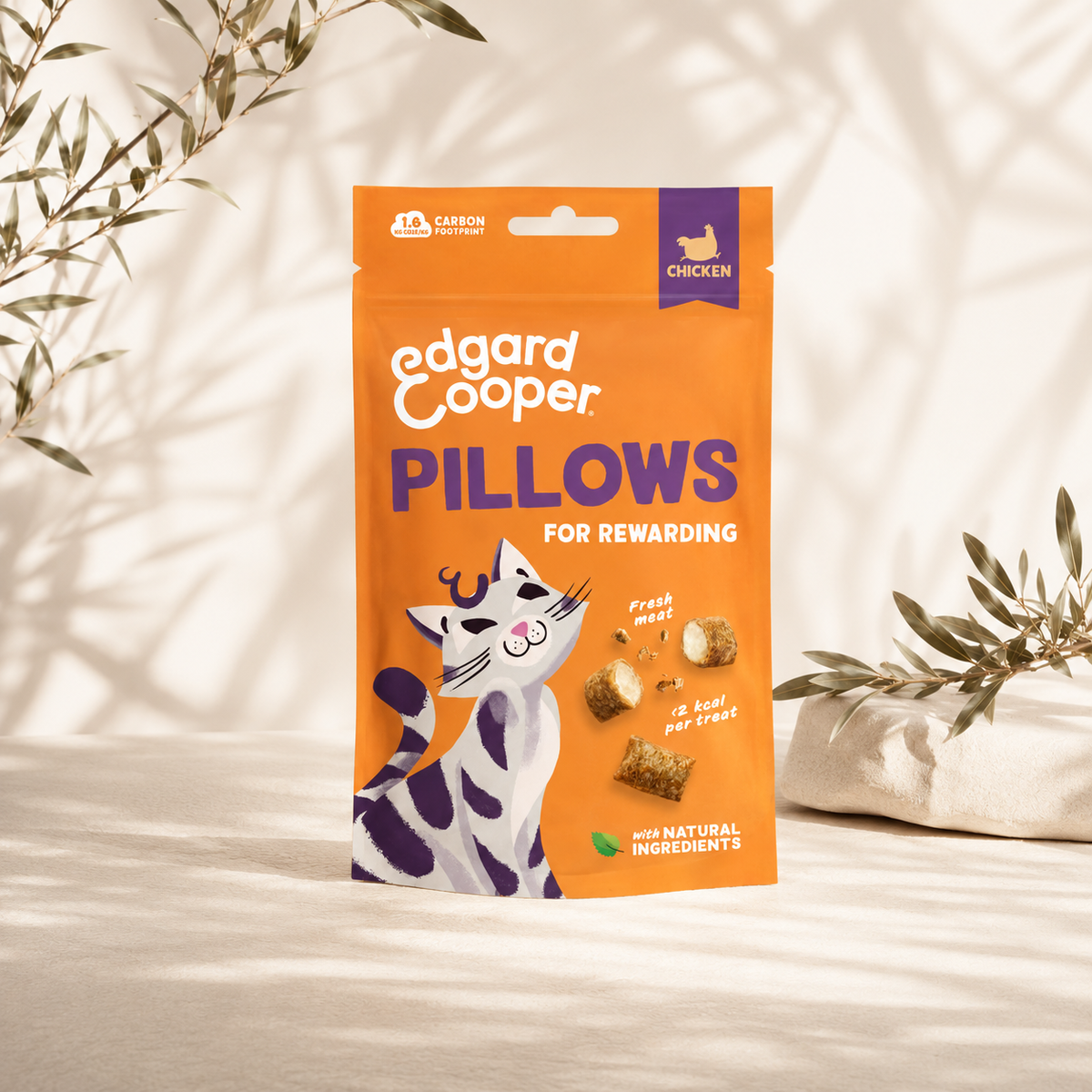 Edgard & Cooper Chicken Nibbles Cat Snack