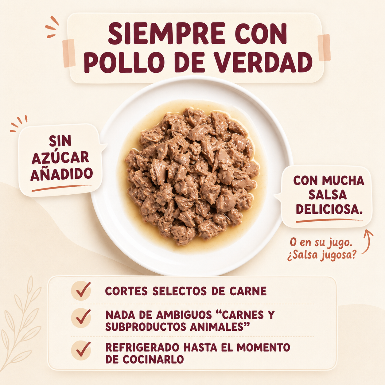 Grain-Free Chicken in Sauce for Cats | Edgard & Cooper