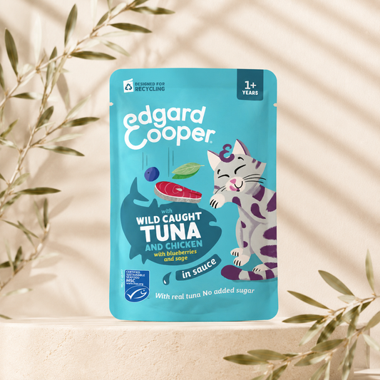 About MSC Tuna and Chicken in Gravy Pouch for Cats – Edgard & Cooper