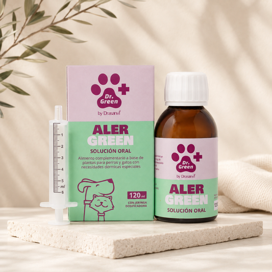 AlerGreen – Oral Solution for Sensitive Cat Skin 120 ml