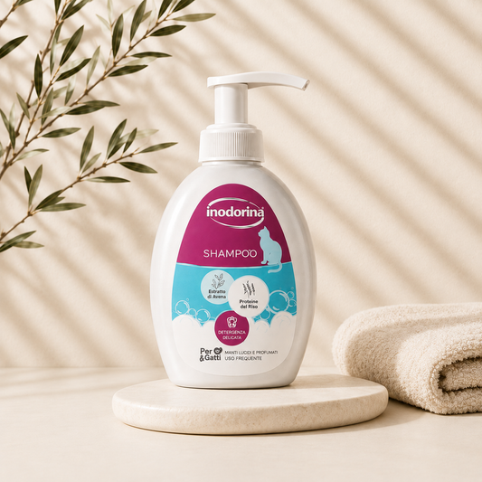 Inodorina Shampoo for Cats with Rose 300 ml